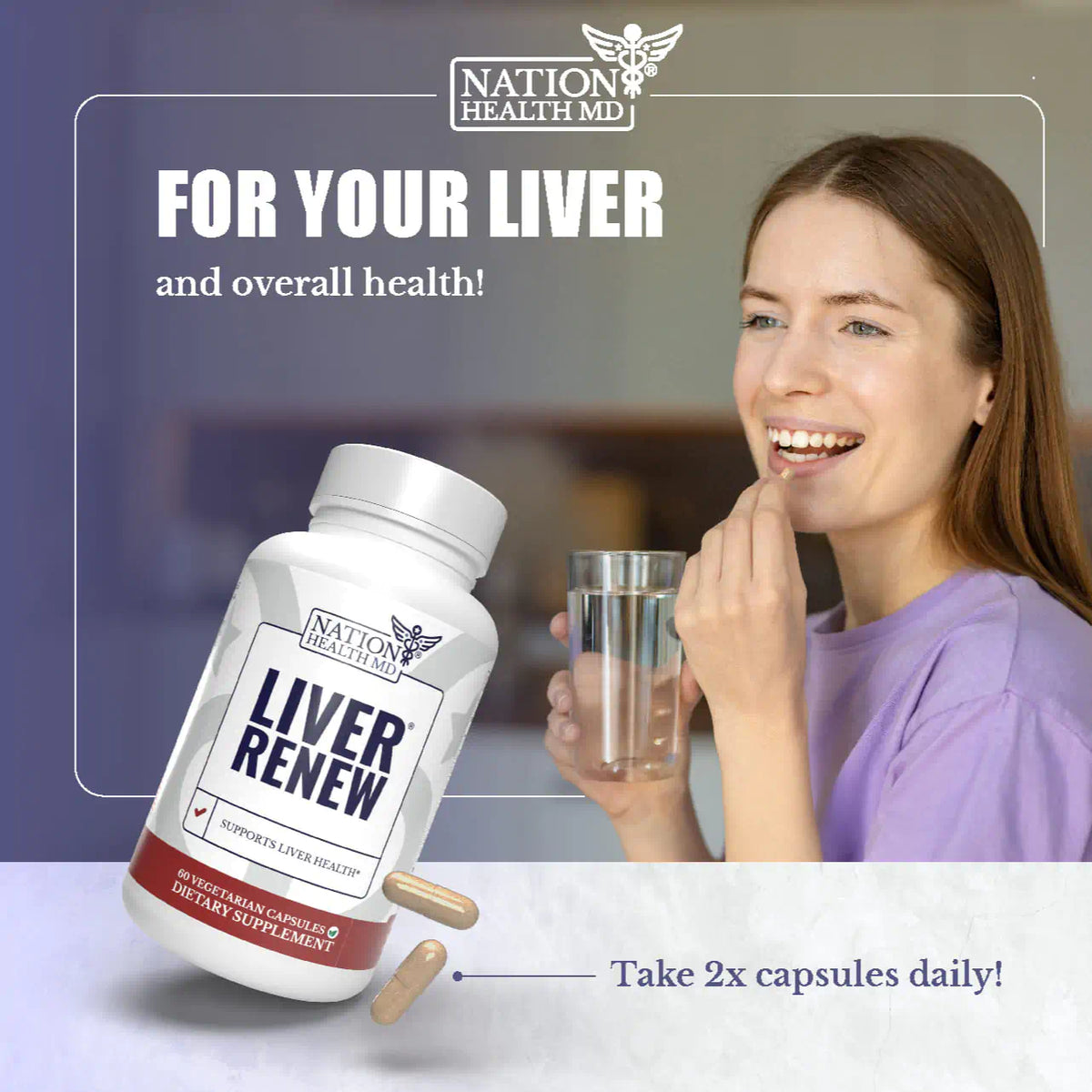 Nation Health MD Liver Renew — product image 4